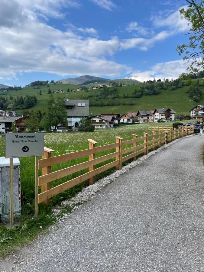 Ciasa Fam Comploi Lägenhet St. Vigil Exteriör bild
